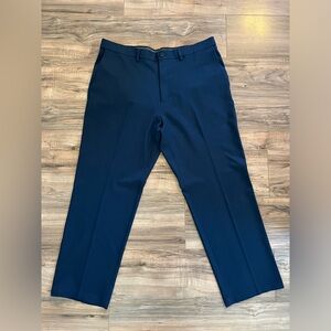 Haggar Classic Fit Navy Dress Pants - 38x30